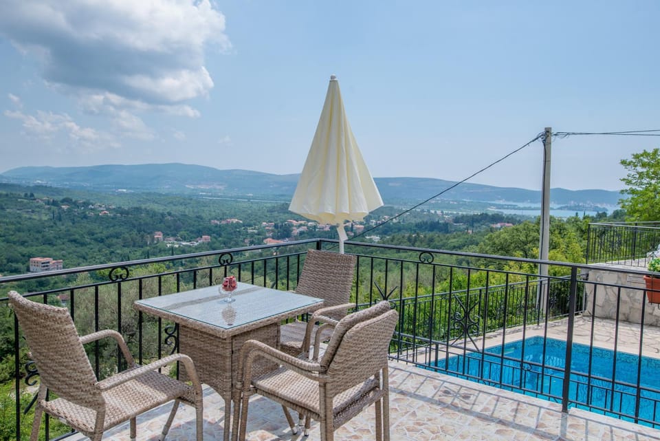 View (from property/room), Balcony/Terrace, Pool view
