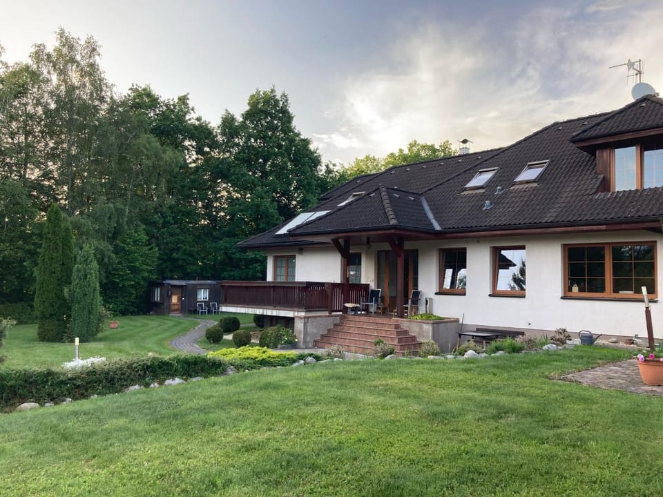 Property building, Garden view