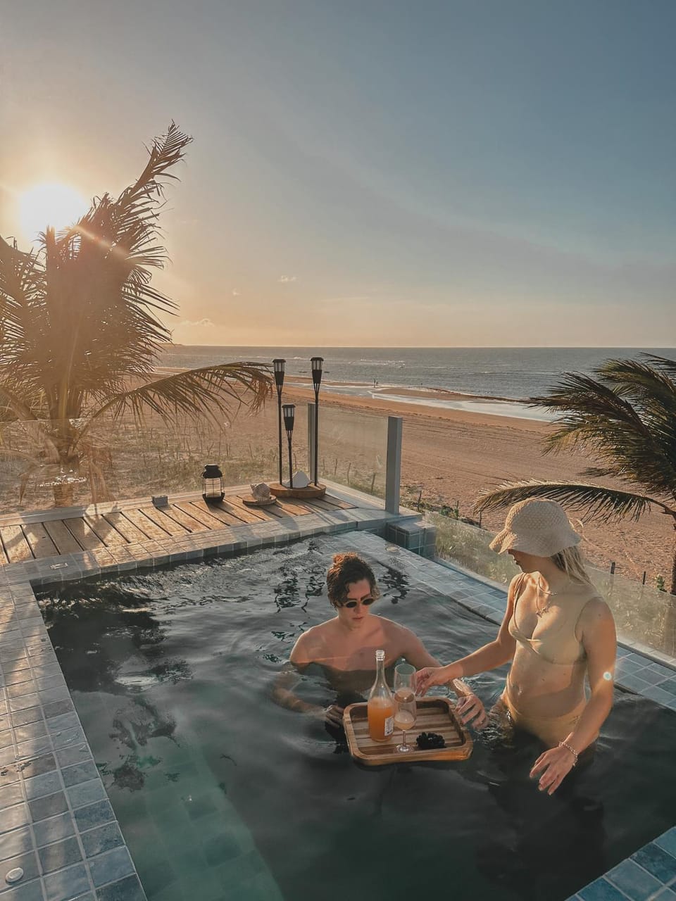Guests, Pool view, Sea view