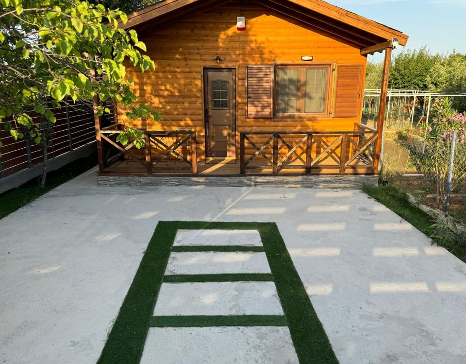 Property building, Garden view