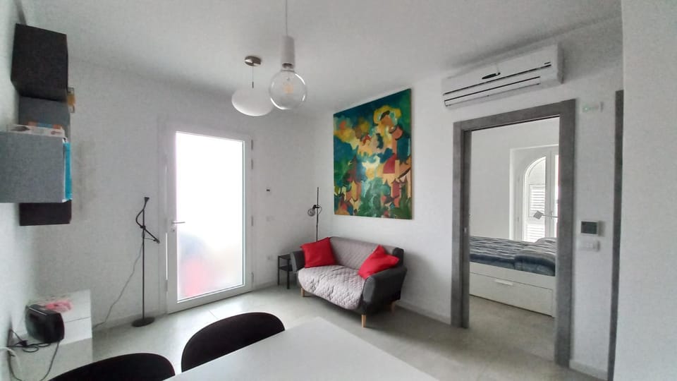 Living room, air conditioner