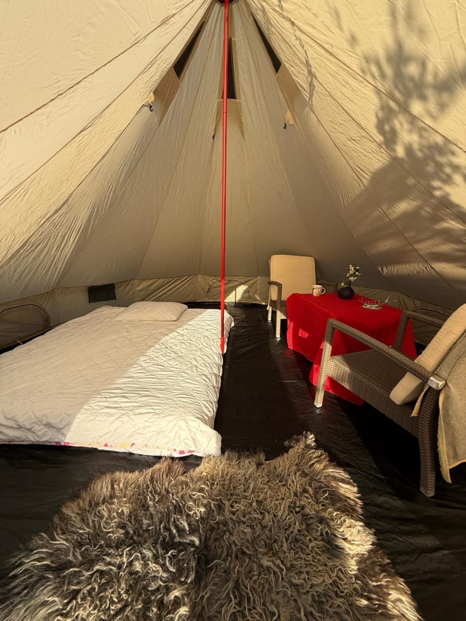 Pine Nest Glamping Luxury tent in Vilnius