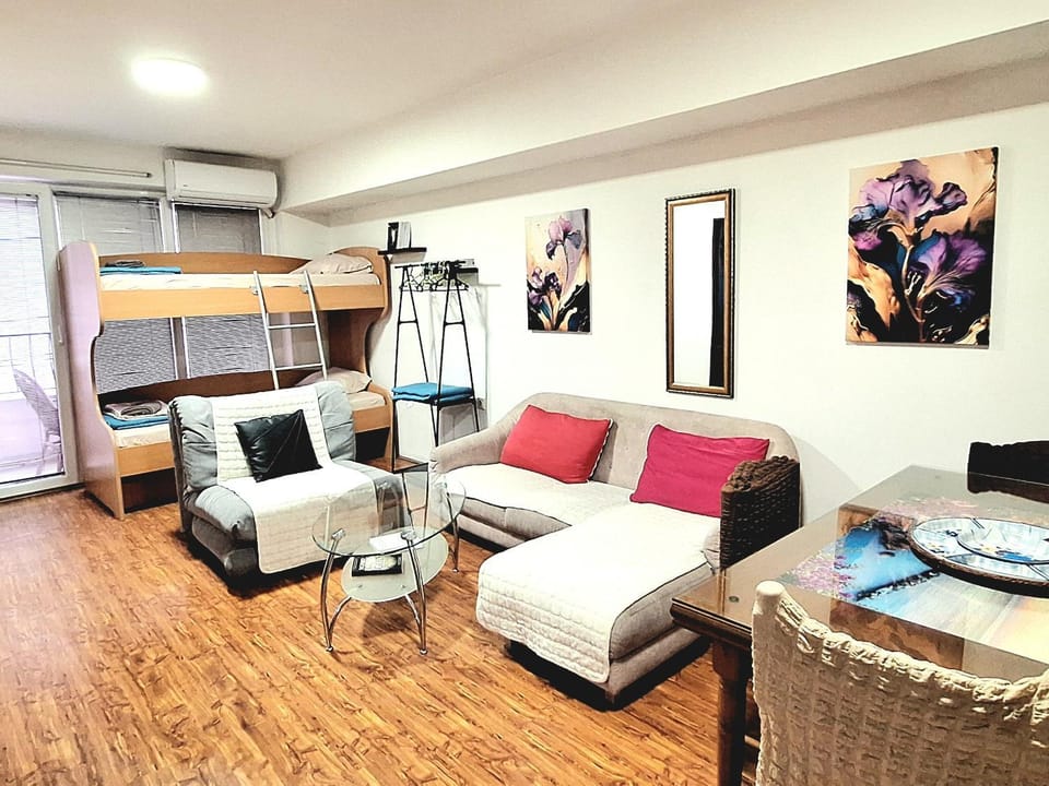 Living room, Seating area, air conditioner