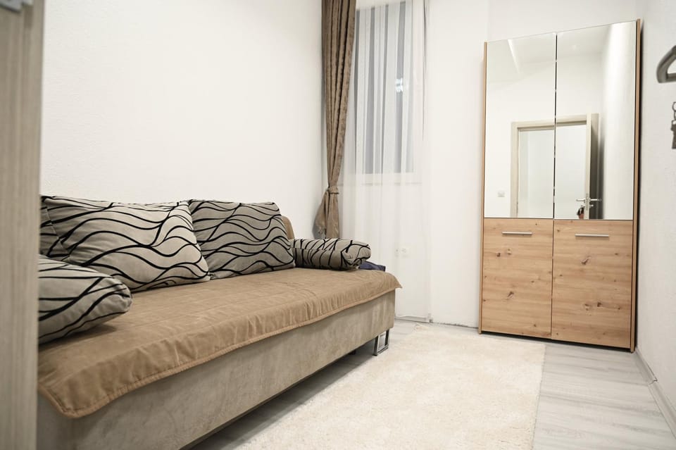 Bed, children, wardrobe