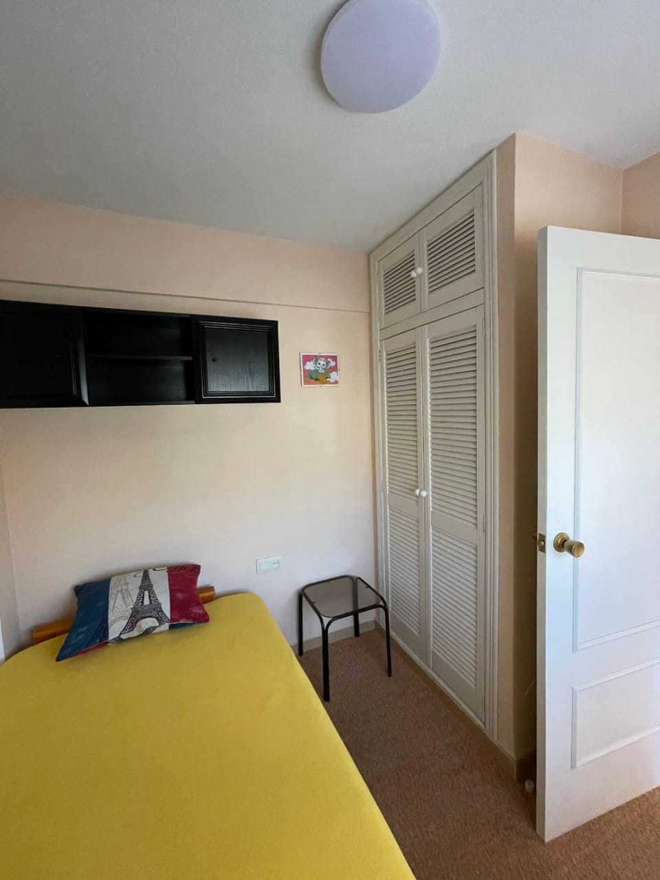 Bed, Photo of the whole room, Bedroom, wardrobe