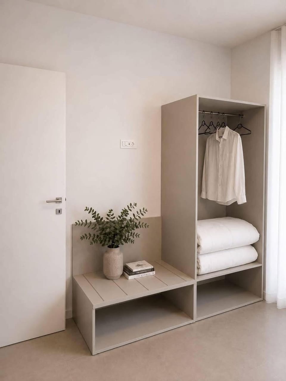 Bedroom, wardrobe