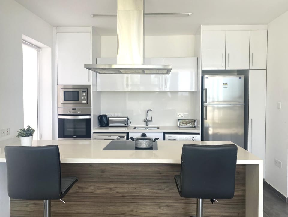 Kitchen or kitchenette, dishwasher, oven, stove, toaster