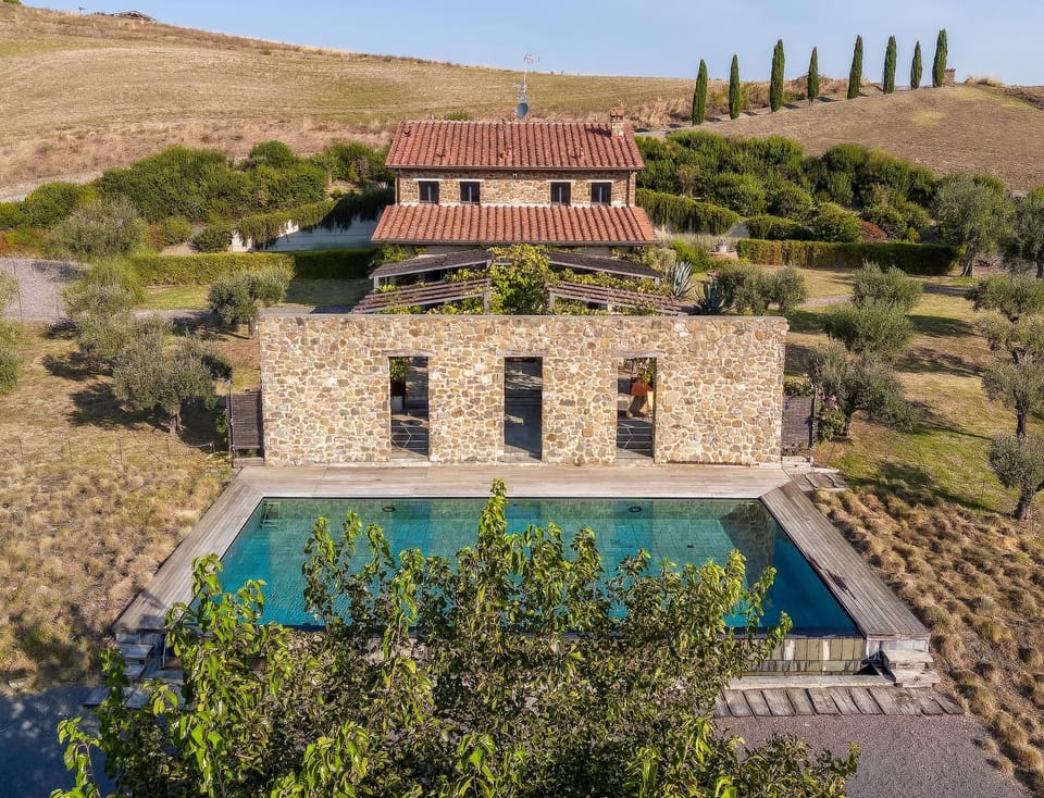 Property building, Natural landscape, Garden, Pool view