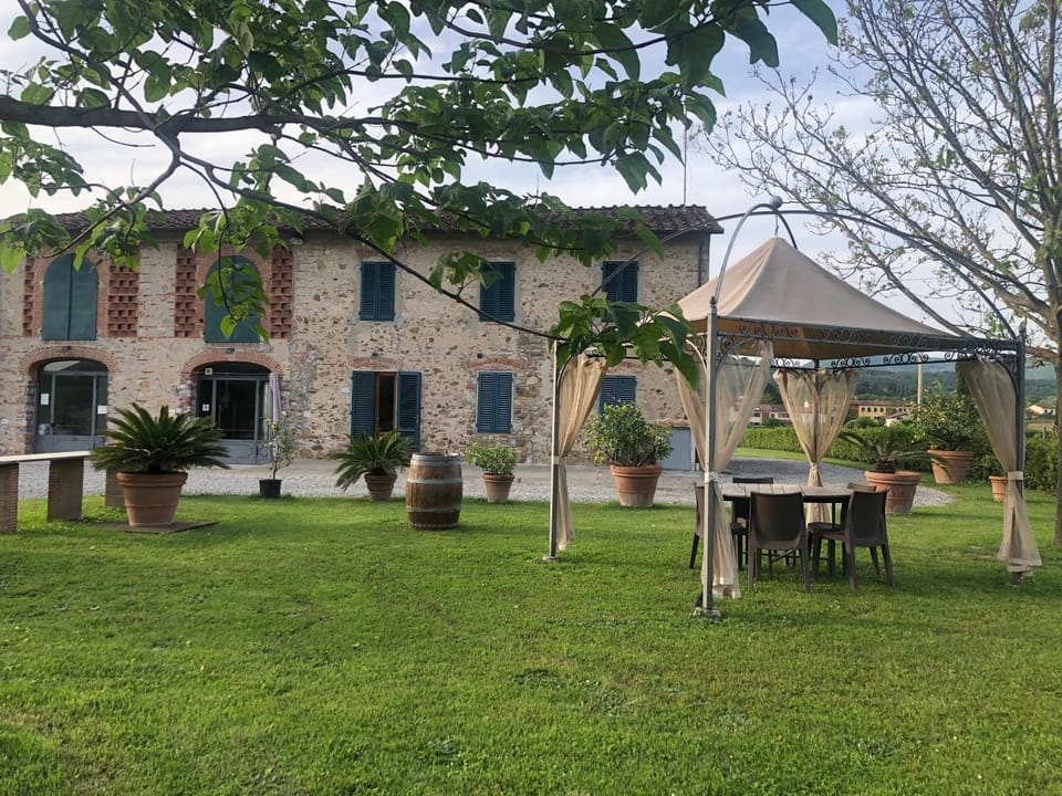 Property building, Garden, Garden view