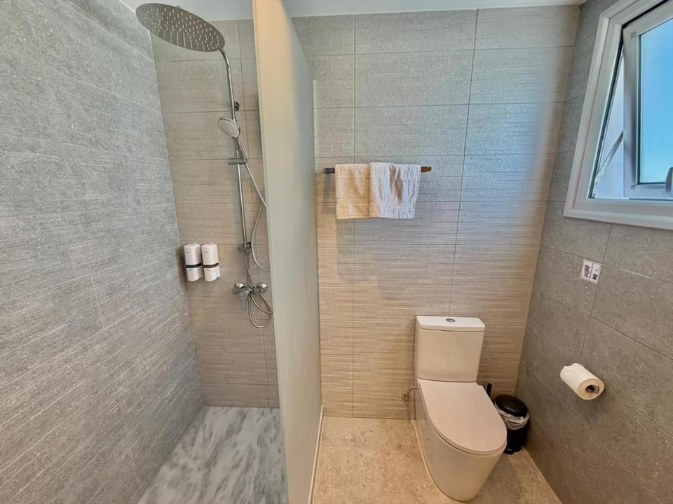 Shower, Toilet, Bathroom, towels