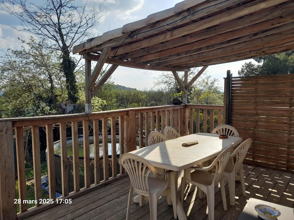 Patio, Natural landscape, View (from property/room), Balcony/Terrace, Dining area