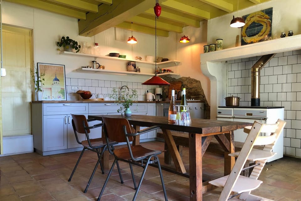 Property building, kitchen