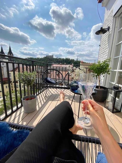 Romantic Terrace Studio in Karlín Apartment in Prague