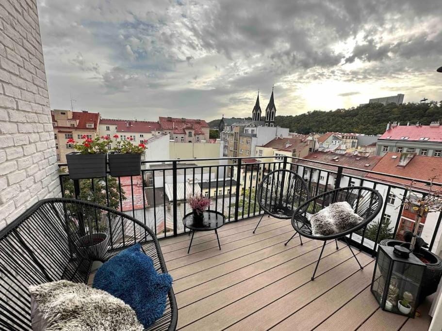 Romantic Terrace Studio in Karlín Apartment in Prague