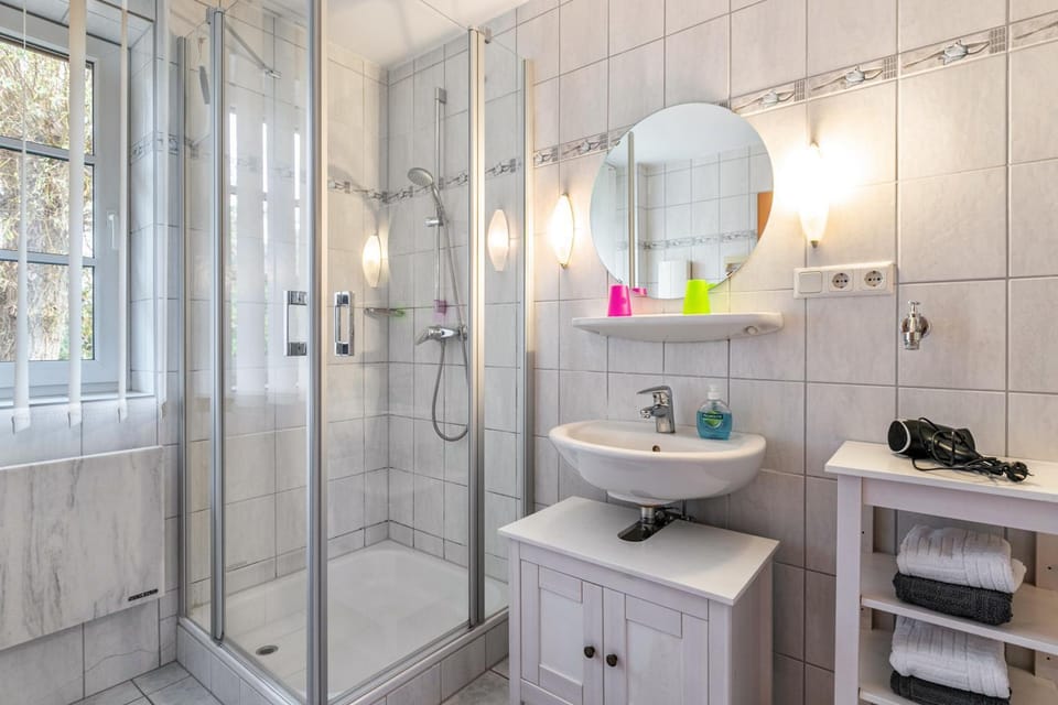 Bathroom, Living room