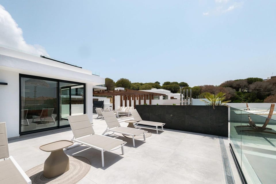 Casa Sol Luxury Rooftop Penthouse Gym Spa Pools Apartment in Marbella