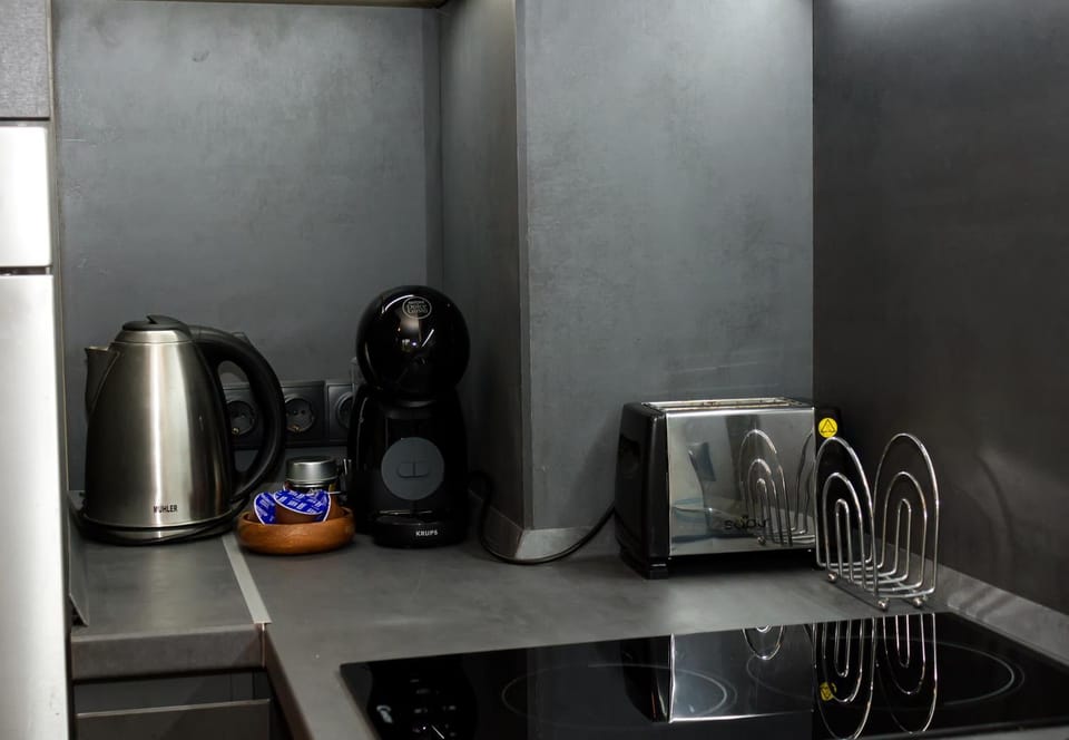 Coffee/tea facilities, Kitchen or kitchenette, toaster