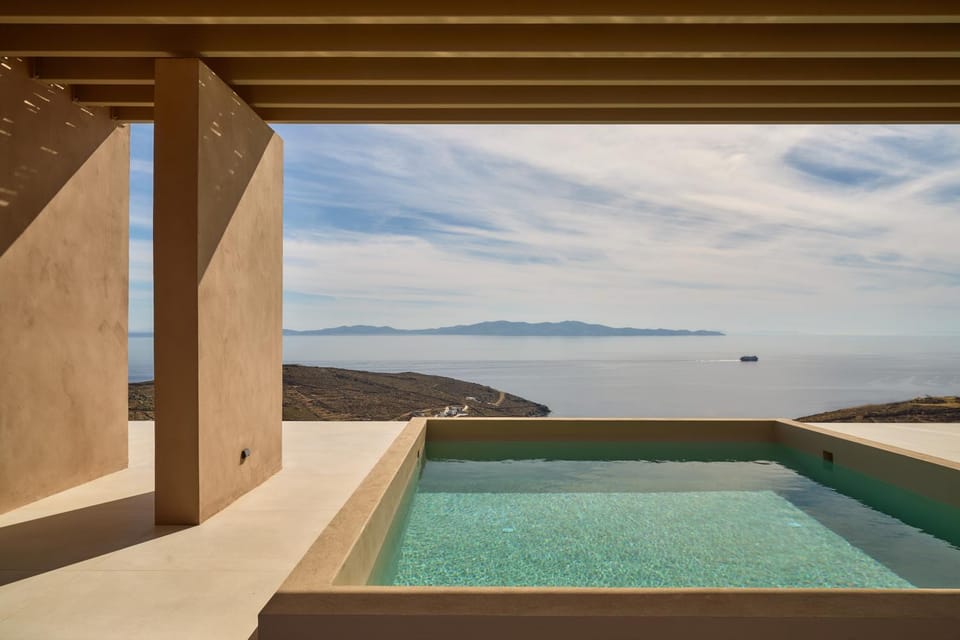 Pool view, Sea view, Swimming pool