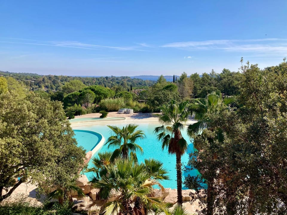 Les Restanques vue mer Bastide rez jardin 3021 Apartment in Grimaud