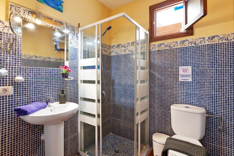 Bathroom, Living room