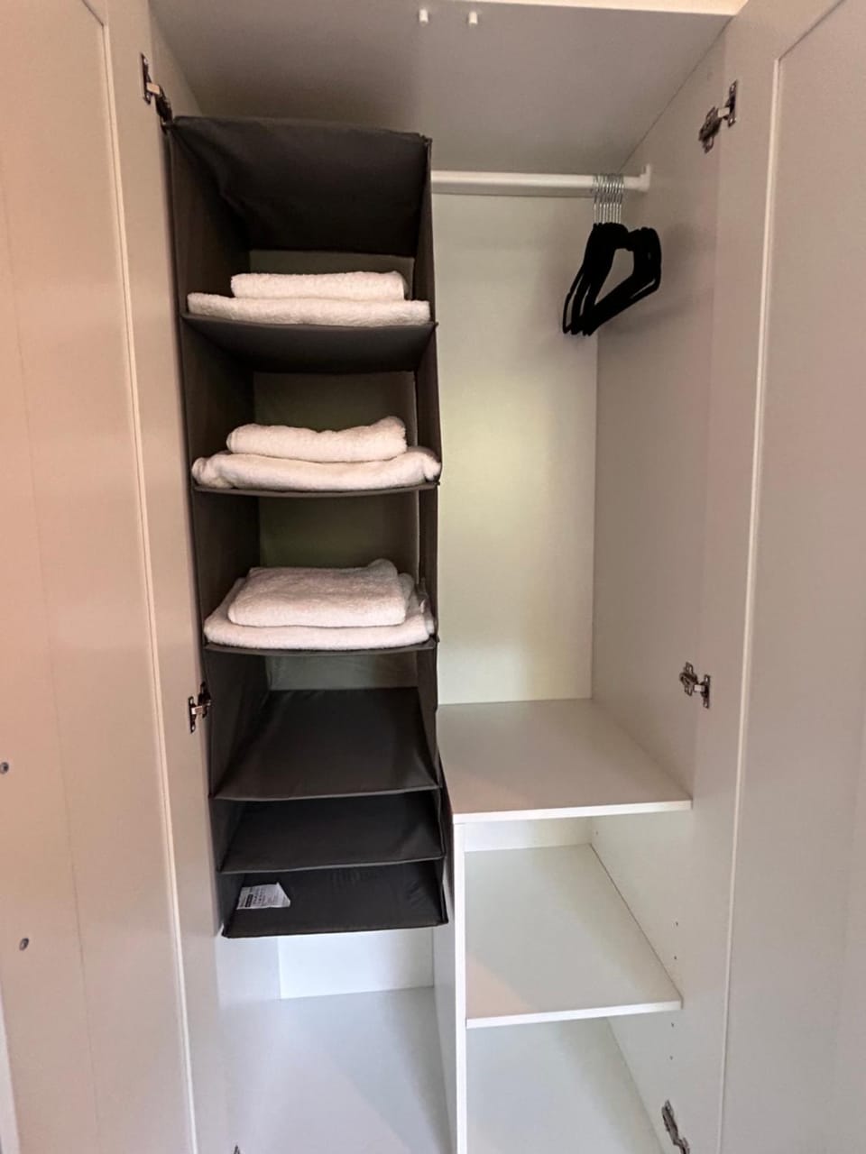 towels, wardrobe