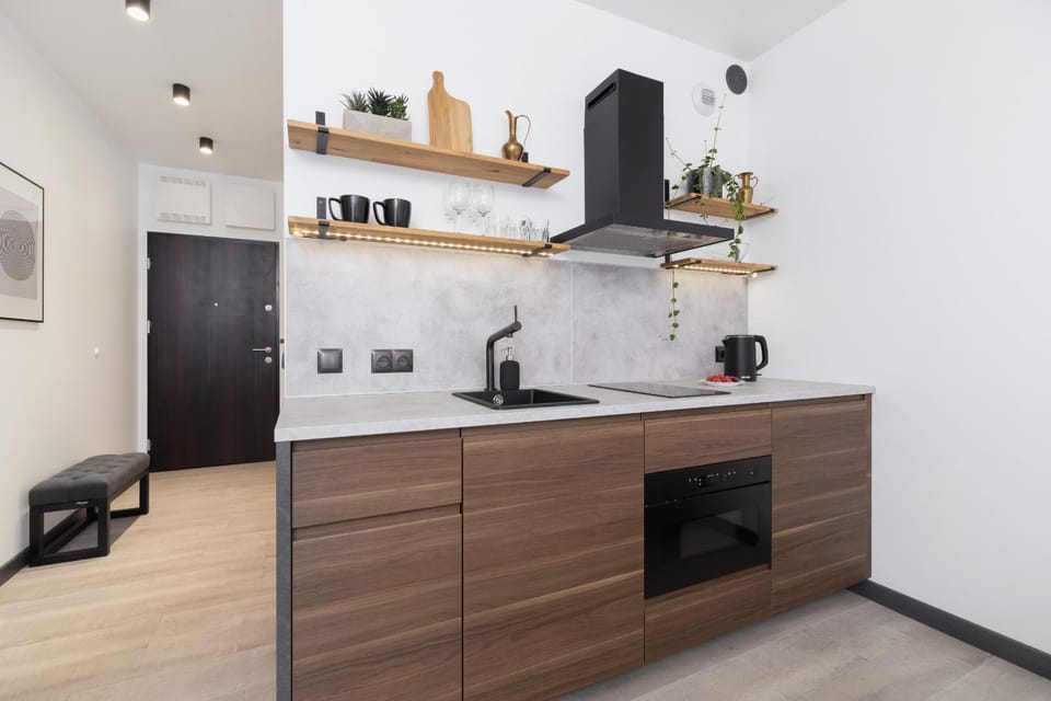 Kitchen or kitchenette, kitchen