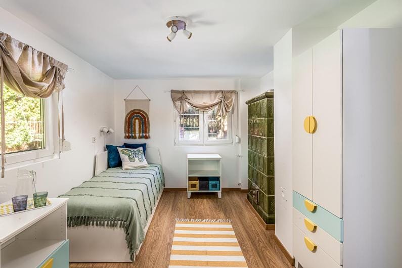 Bed, Bedroom, wardrobe