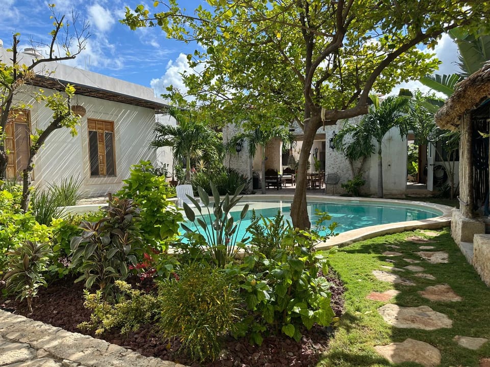Garden, Pool view