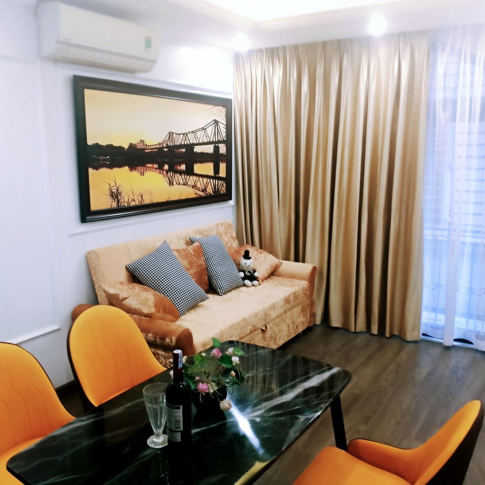 Living room, air conditioner