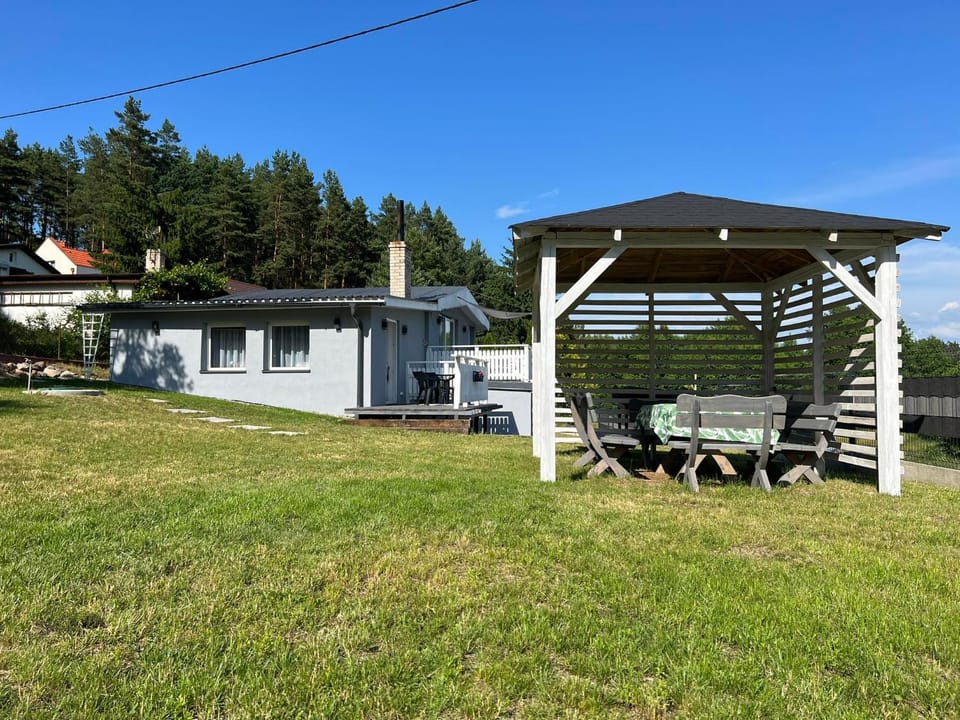 Property building, Natural landscape, Garden view