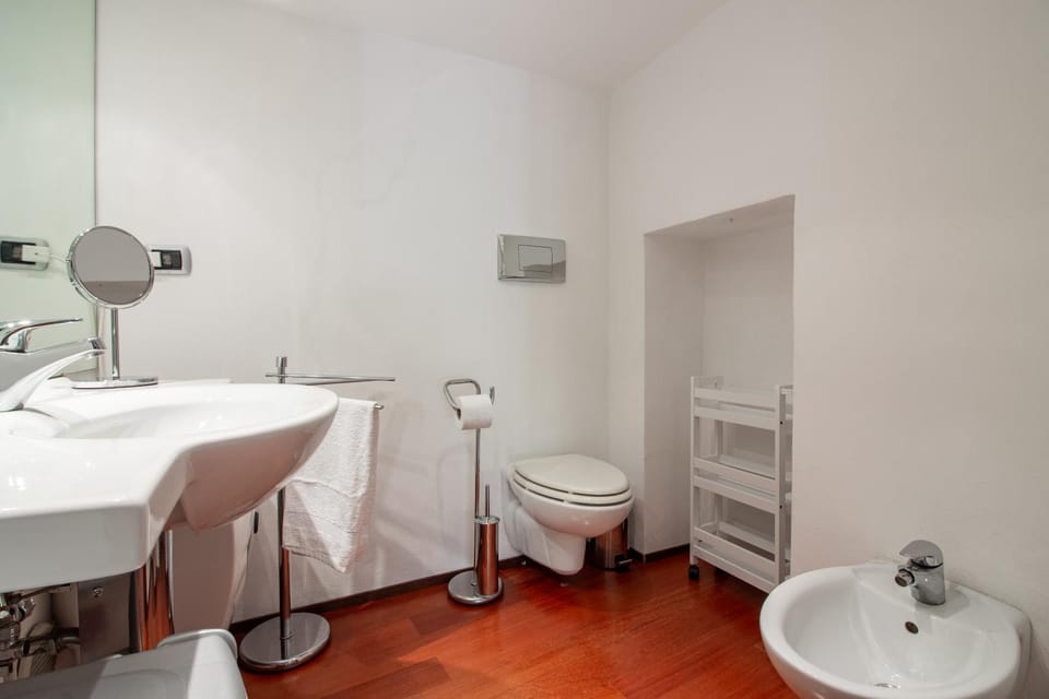 Toilet, Bathroom, towels
