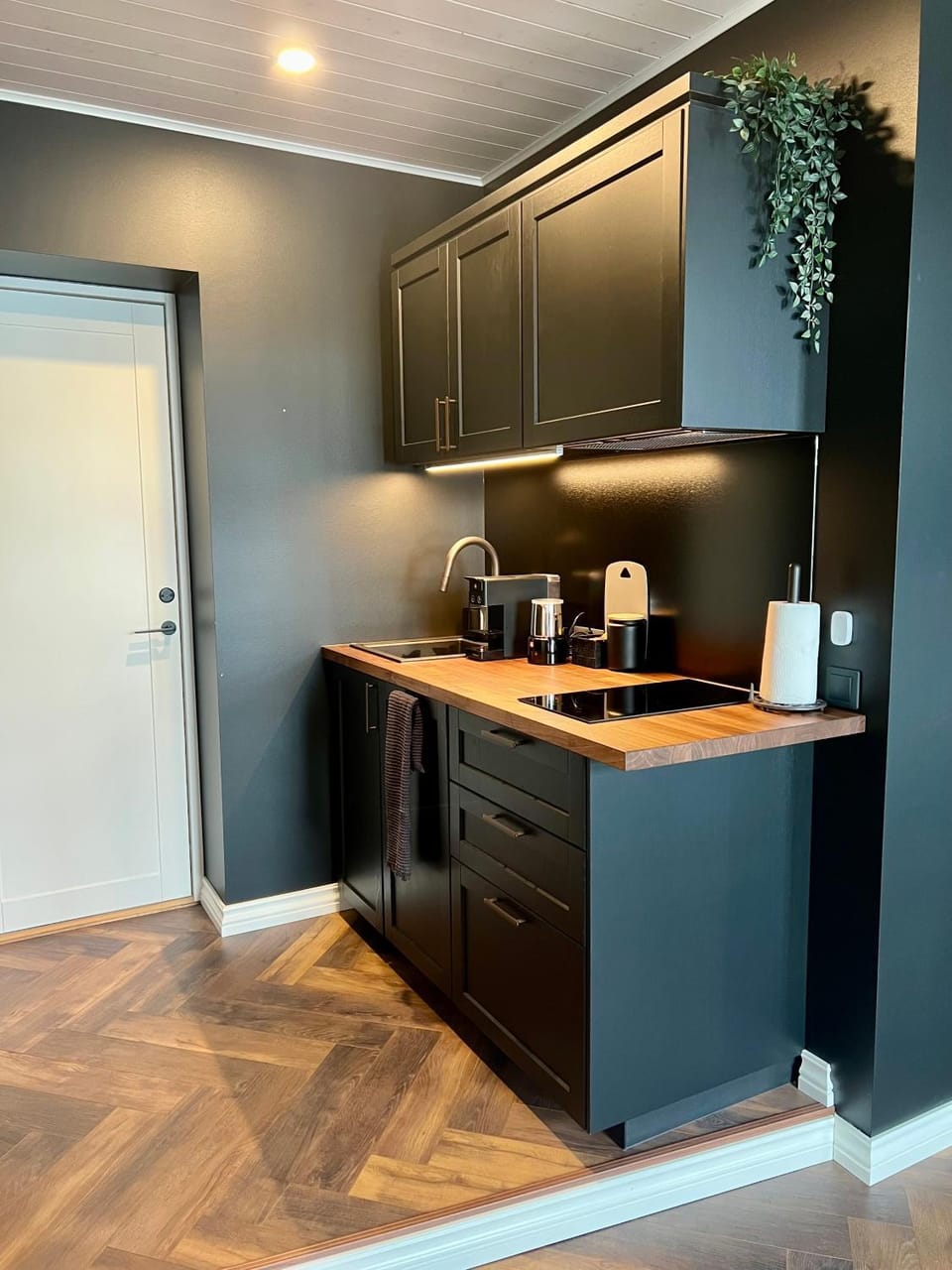 Coffee/tea facilities, Kitchen or kitchenette, dishwasher, stove