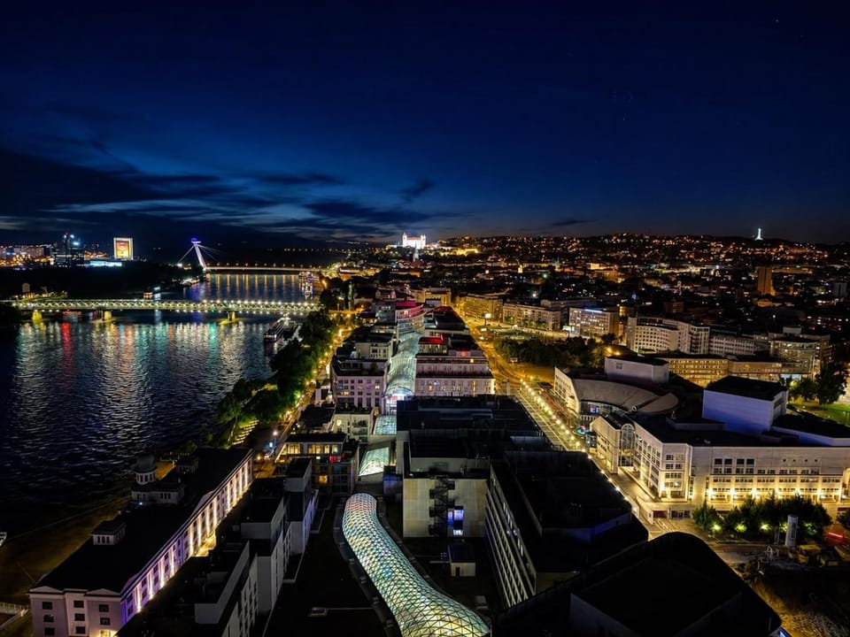 New Eurovea Tower Apartment in Bratislava