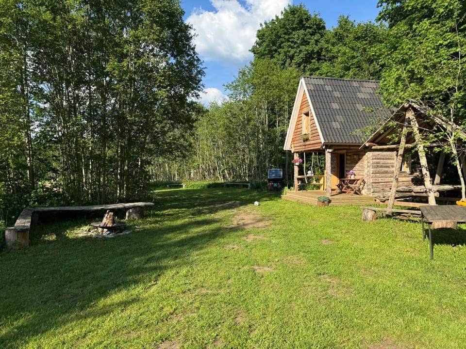Property building, Garden view