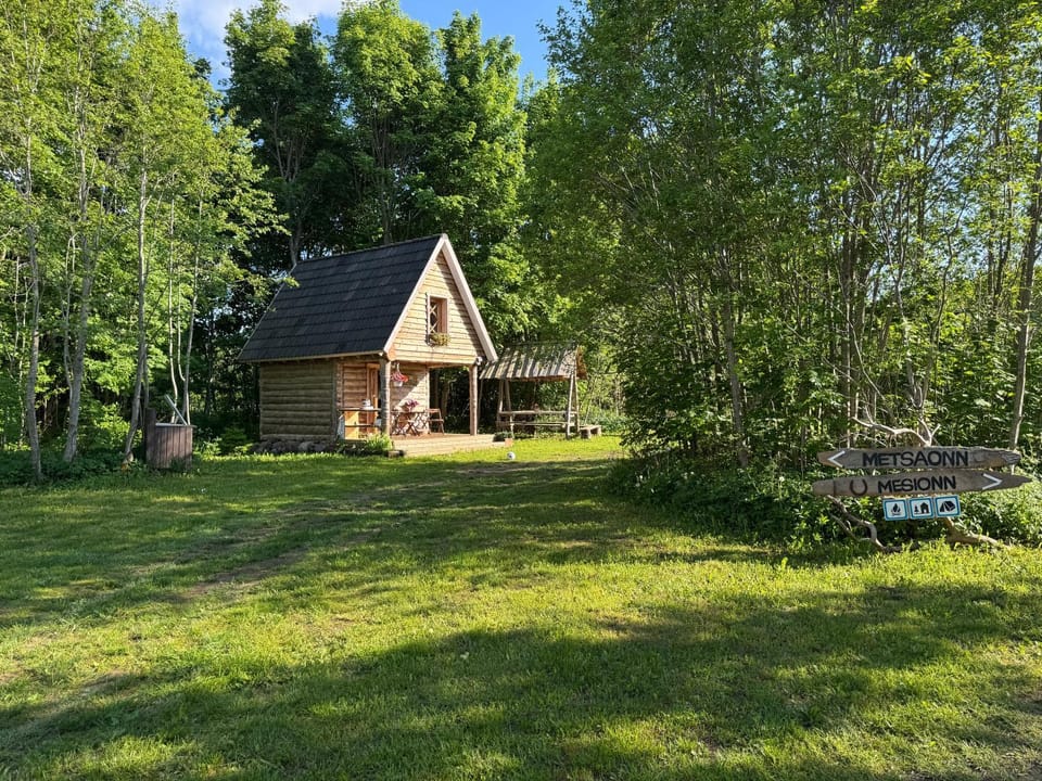 Property building, Garden view