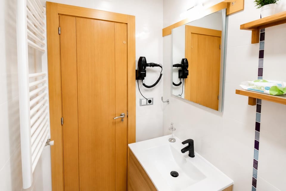 Bathroom, hair dryier