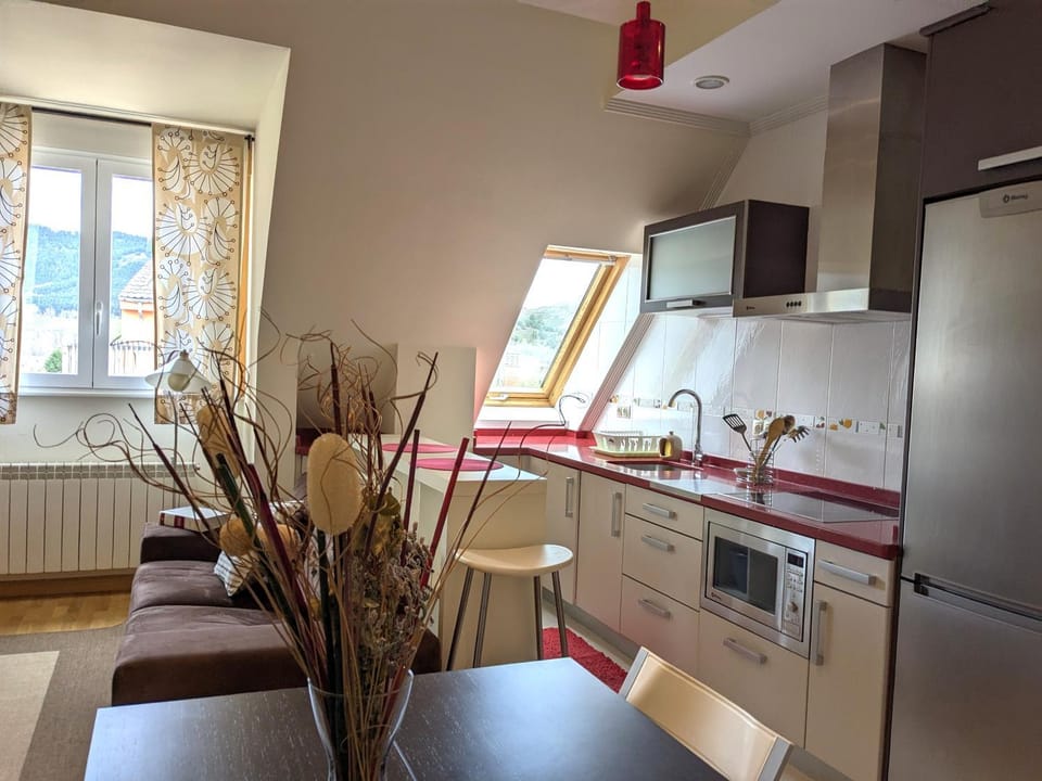 Kitchen or kitchenette, Dining area