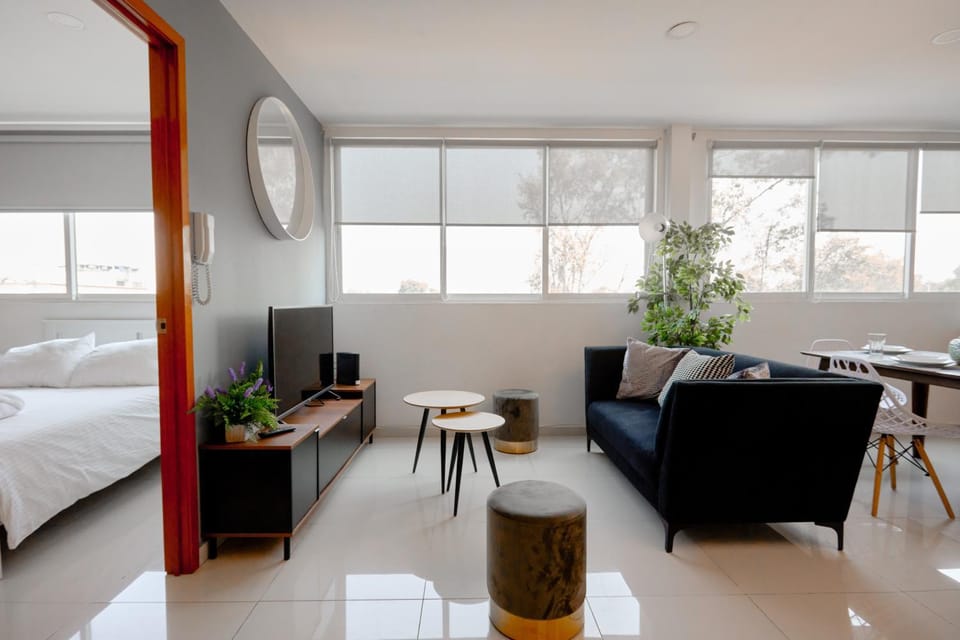 Amazing apartment close to Foro Sol Colonia Roma Airport and Downtown Apartment in Mexico City