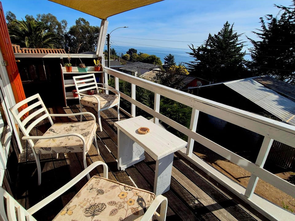 Cabañas VistaMar en Lomas de Farr Pelluhue Apartment in Maule