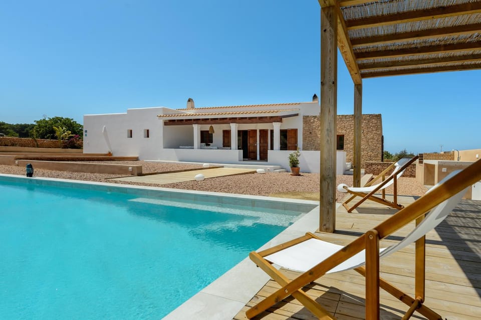 Property building, Living room, Swimming pool