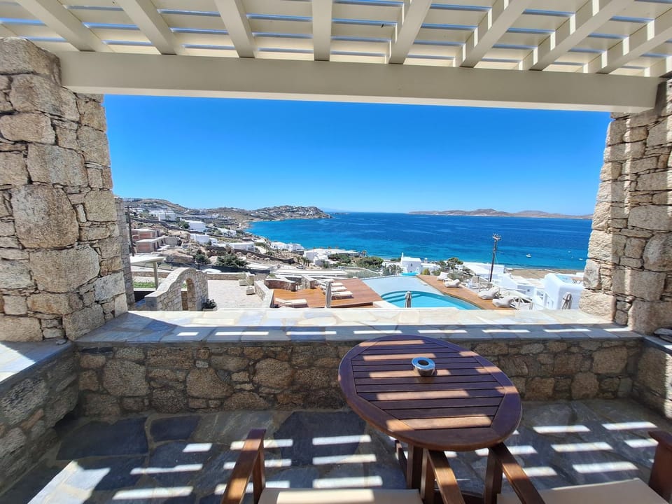 Natural landscape, View (from property/room), Balcony/Terrace, Mountain view, Sea view