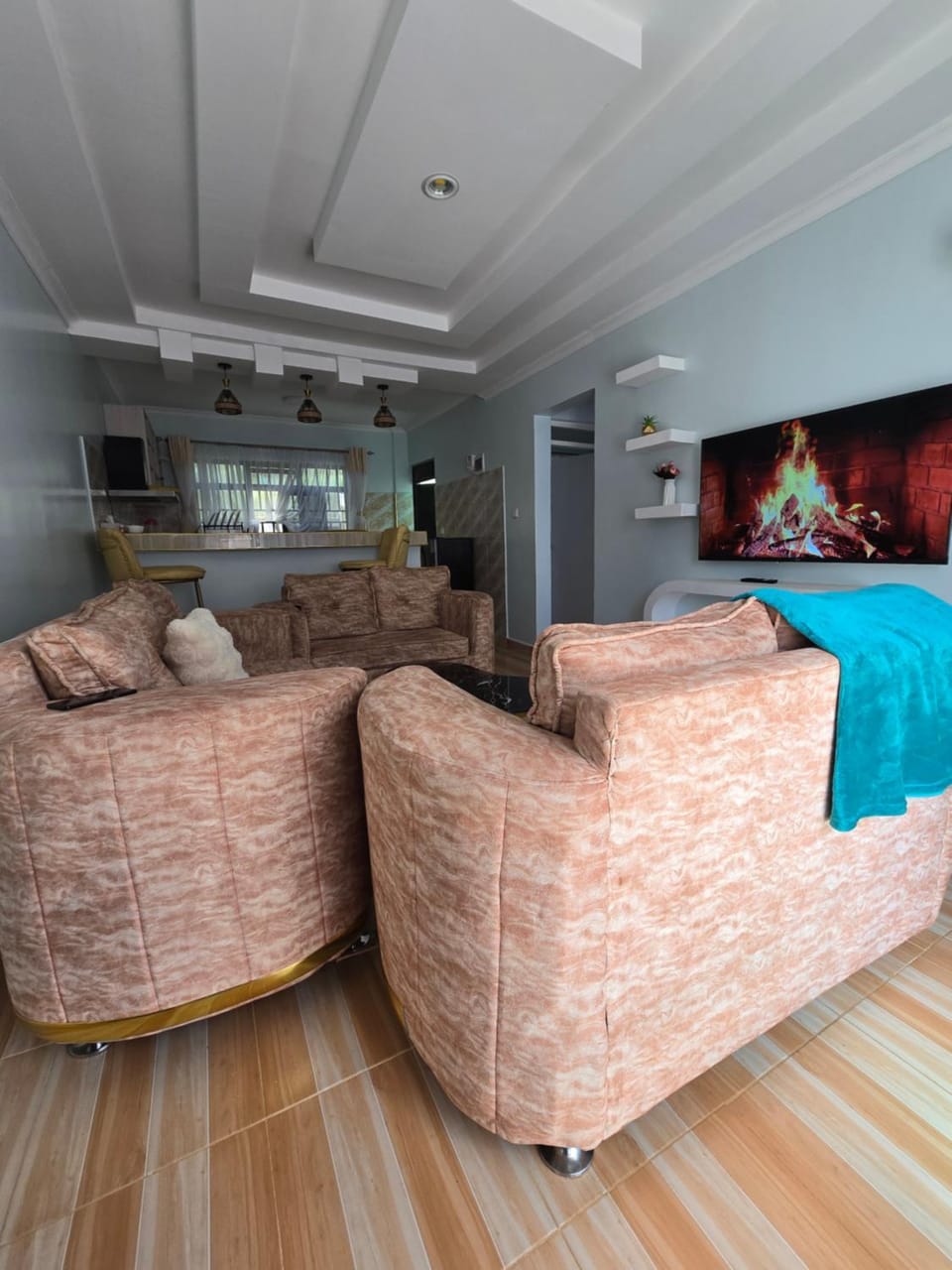Living room, Photo of the whole room, Seating area