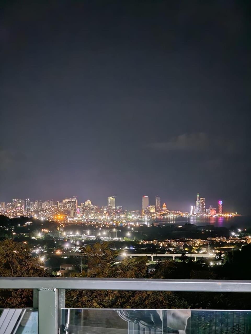 Night, Bird's eye view, City view