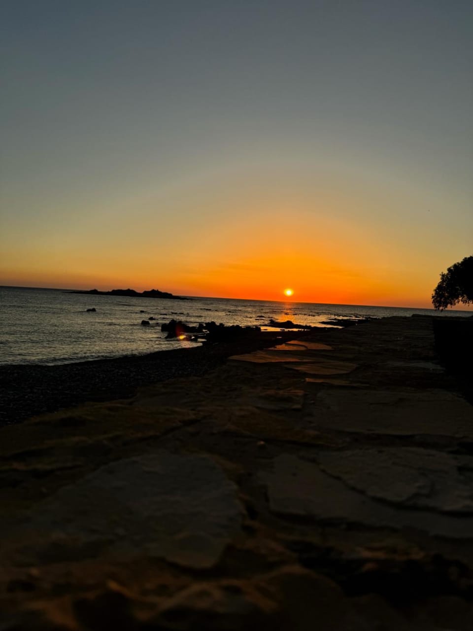 Natural landscape, View (from property/room), Beach, Sea view, Sunset