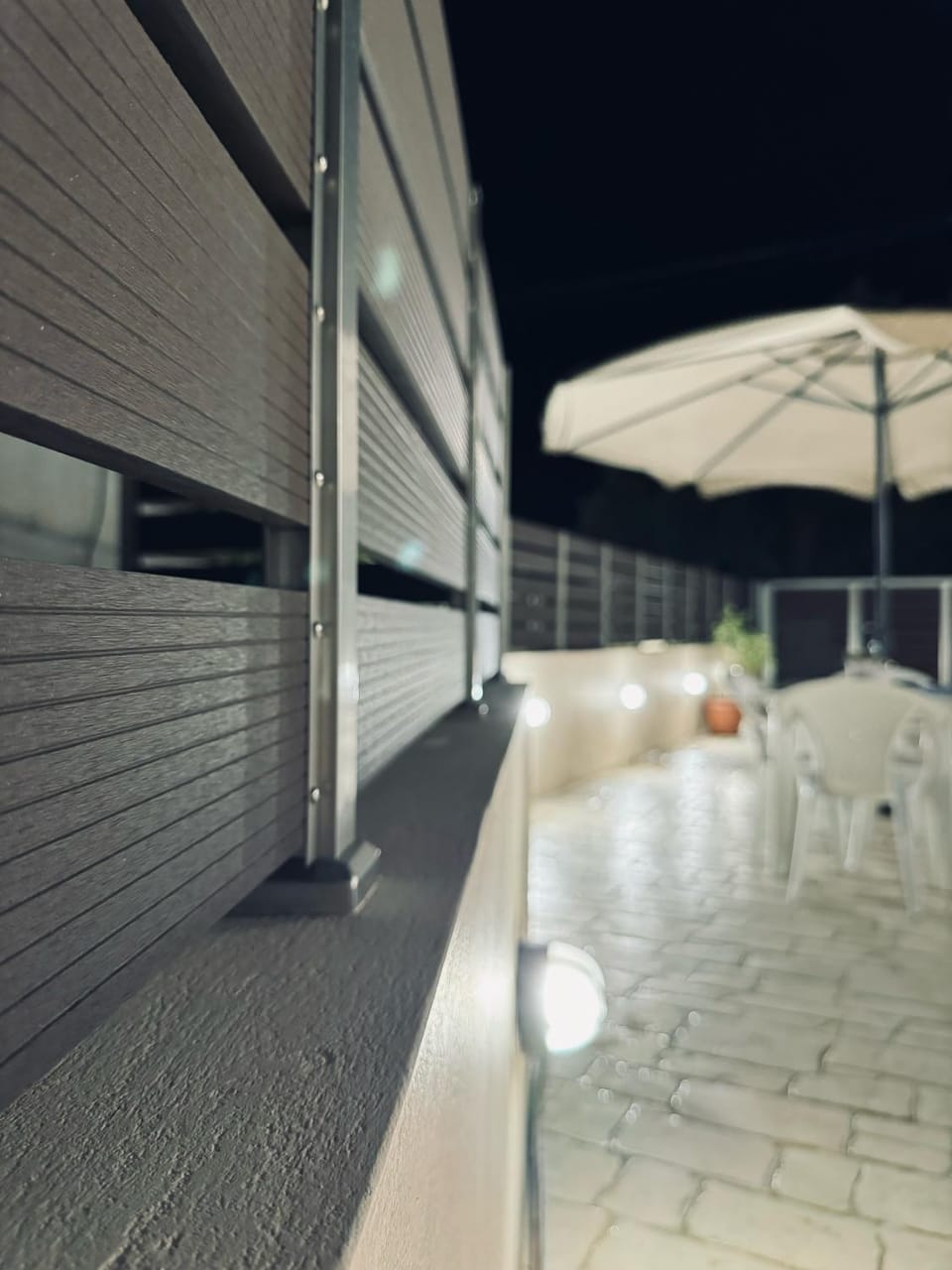 Patio, Night, Balcony/Terrace