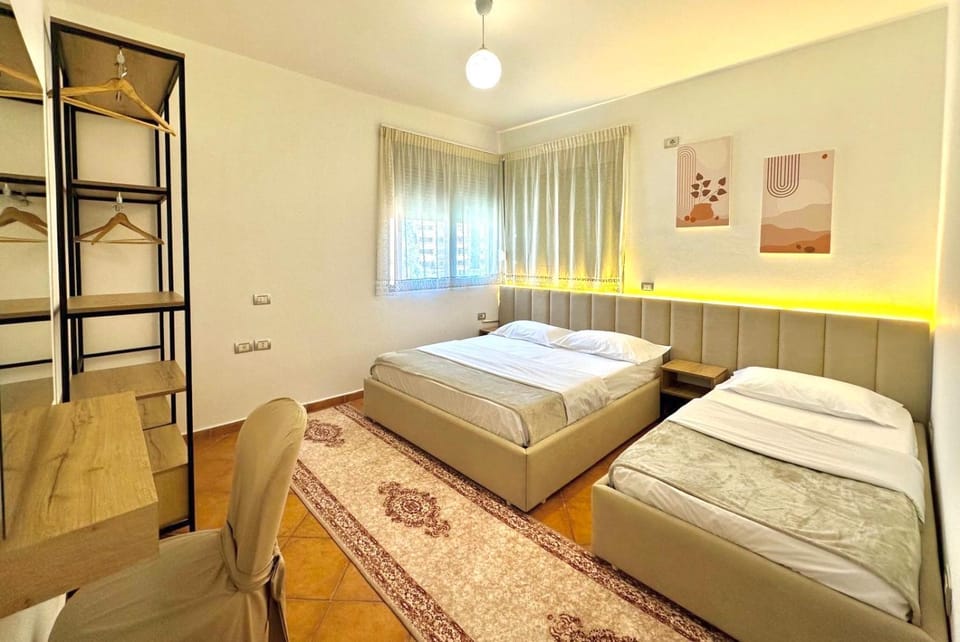 Photo of the whole room, Bedroom