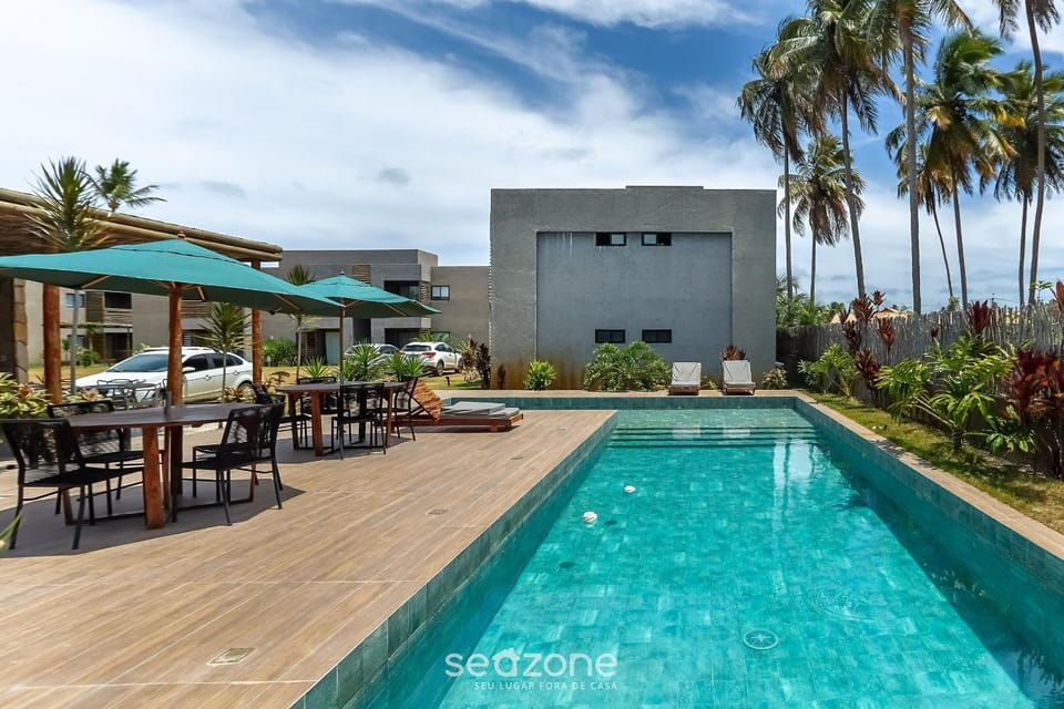 CVP - Condominium with swimming pool near Patacho Beach House in State of Alagoas, Brazil