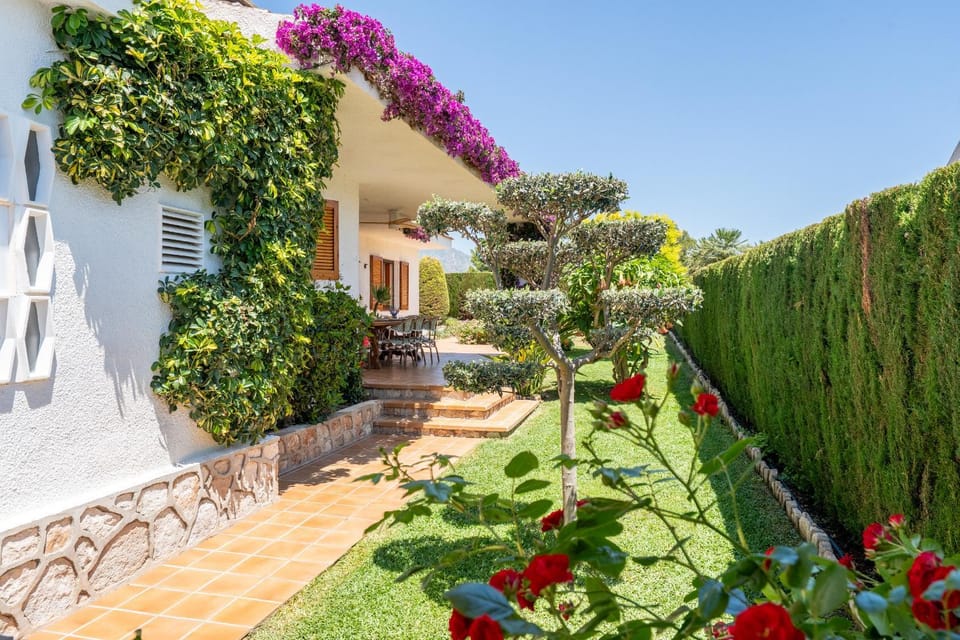 Spring, Day, Garden, Garden, Garden view