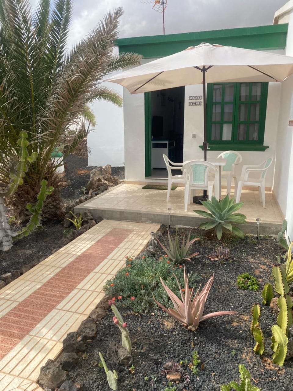 Property building, Patio, Garden view