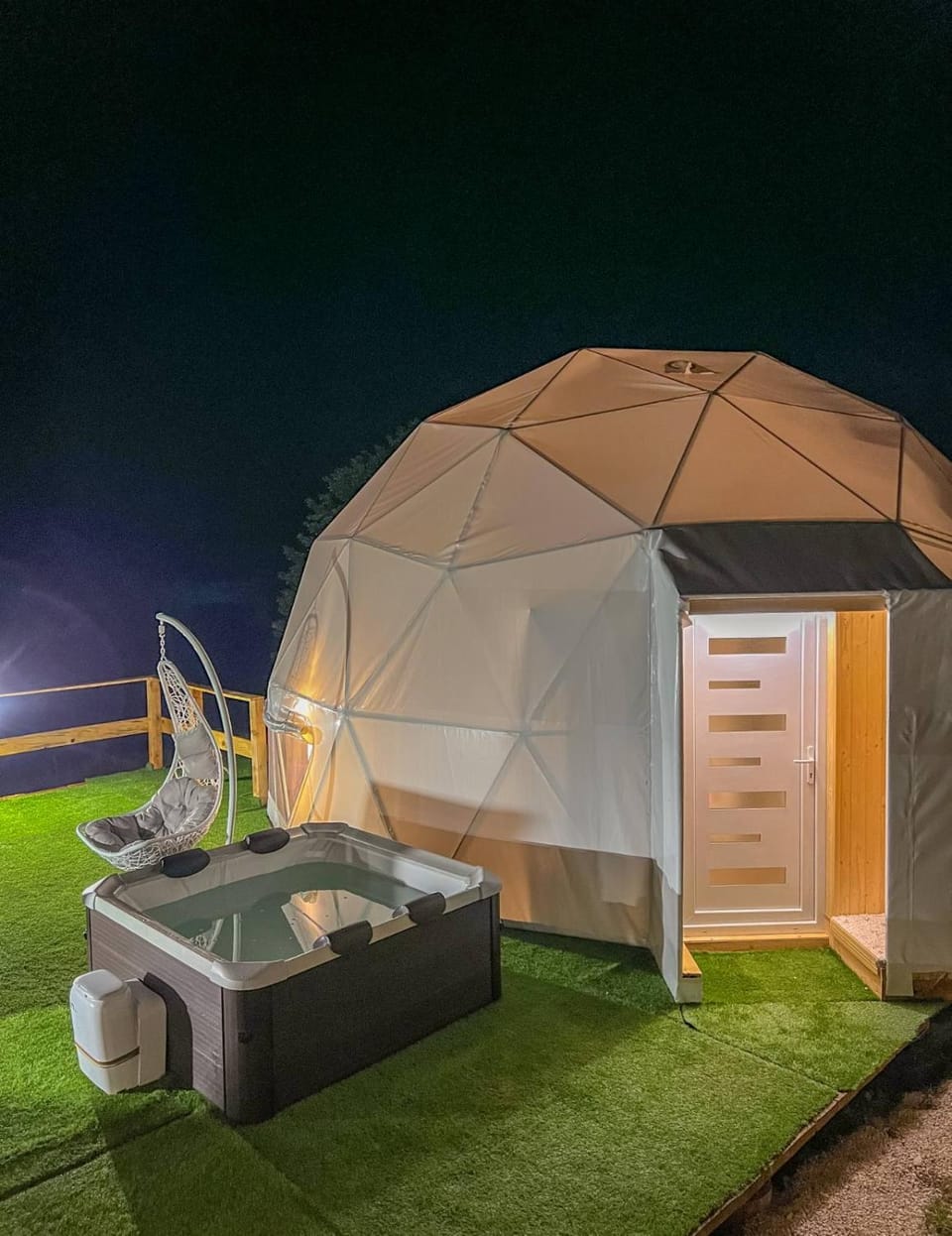 Property building, Night